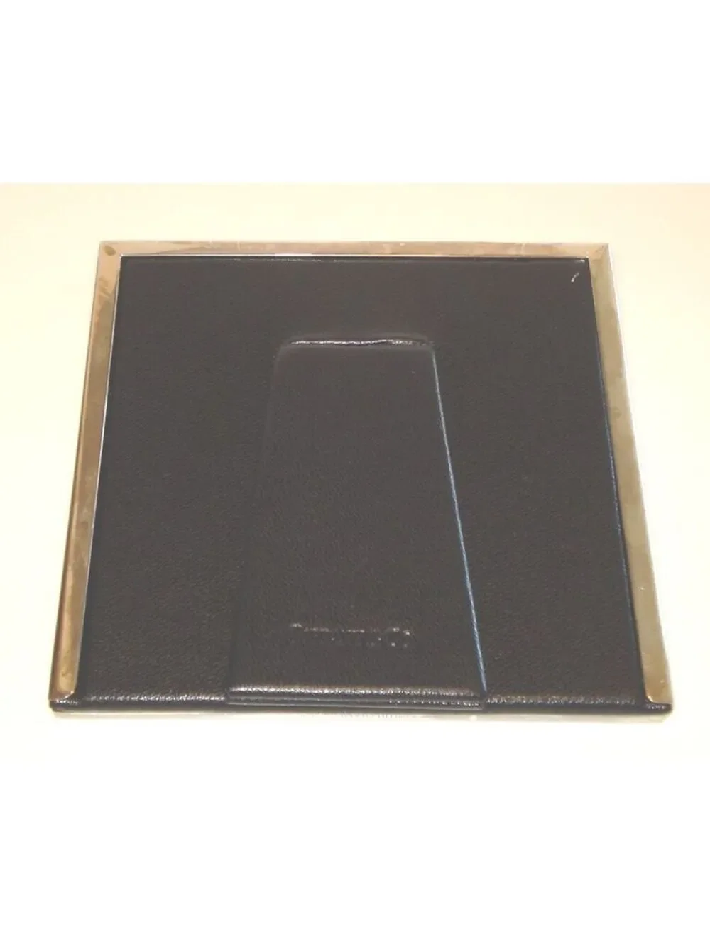 New in Box Tiffany & Co. Silver Ribbed / Art Deco Style Frame with Box and Bag